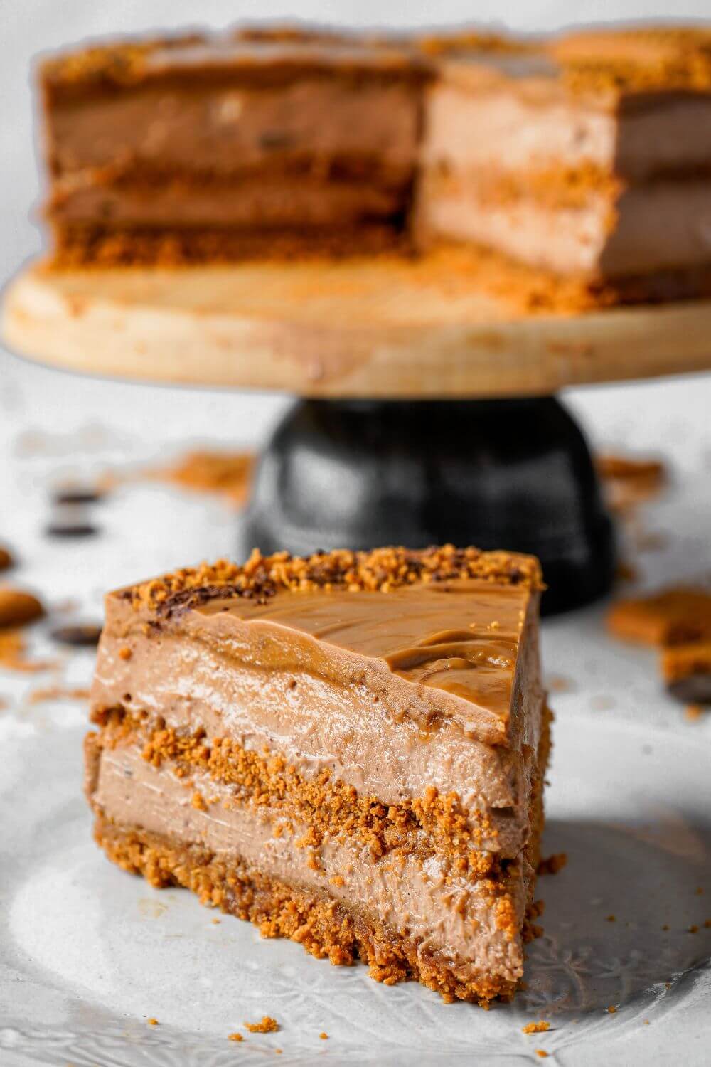 Biscoff Cheesecake with a Chocolate Twist