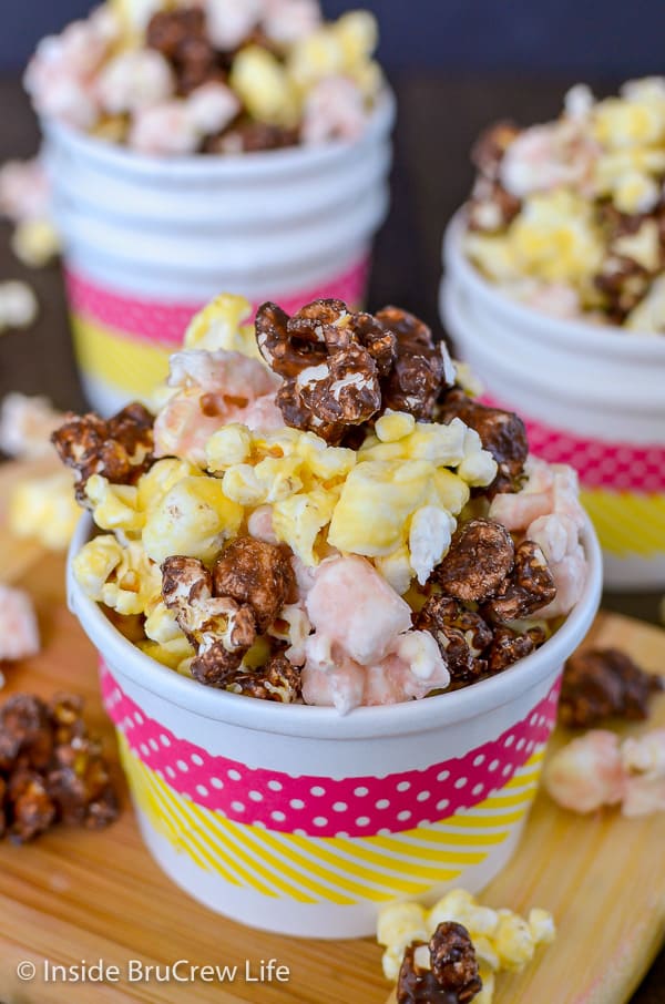 Banana Split Popcorn