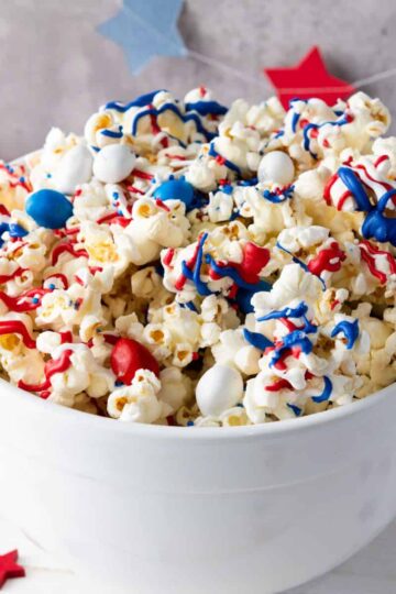 Red White and Blue Popcorn